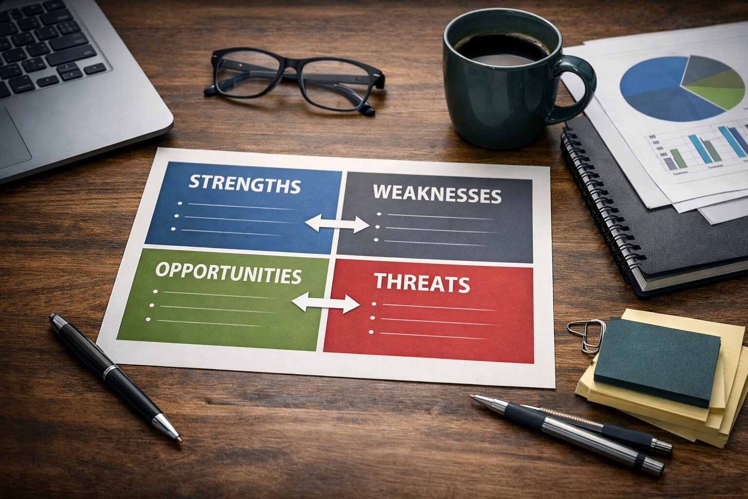 sterkte zwakte analyse, swot analyse